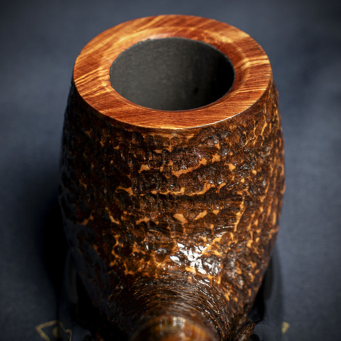 Savinelli Clarks Favorite BrownBlast - 6mm Briar Pipe
