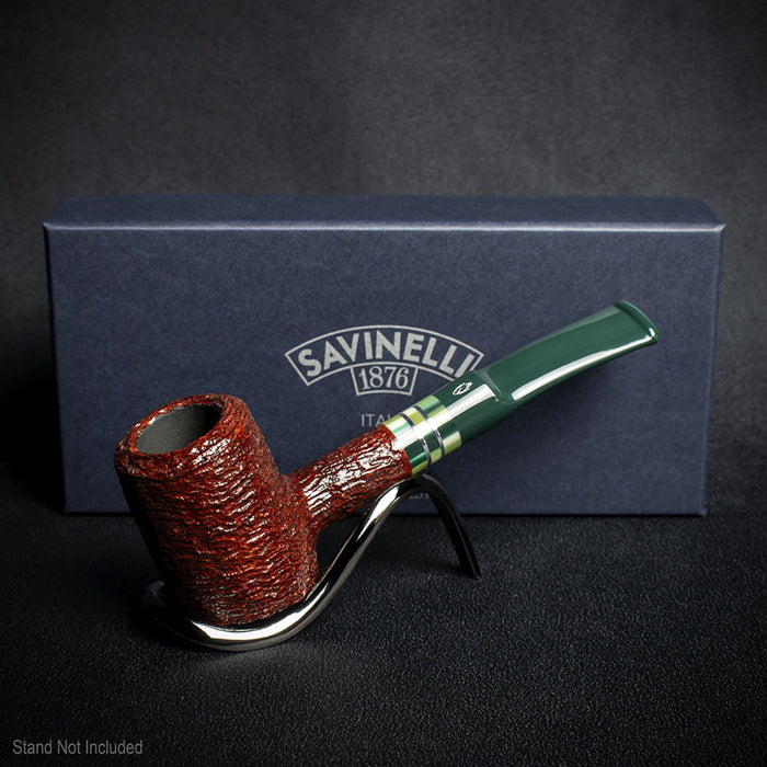 Savinelli Foresta Rusticated 310 - 6mm Briar Pipe