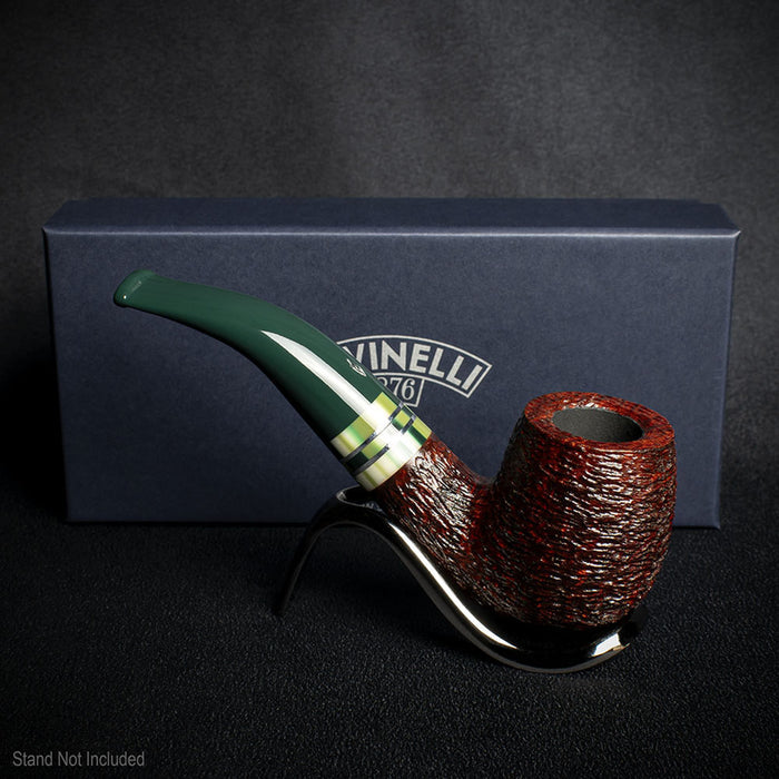 Savinelli Foresta Rusticated 616 - 6mm Briar Pipe