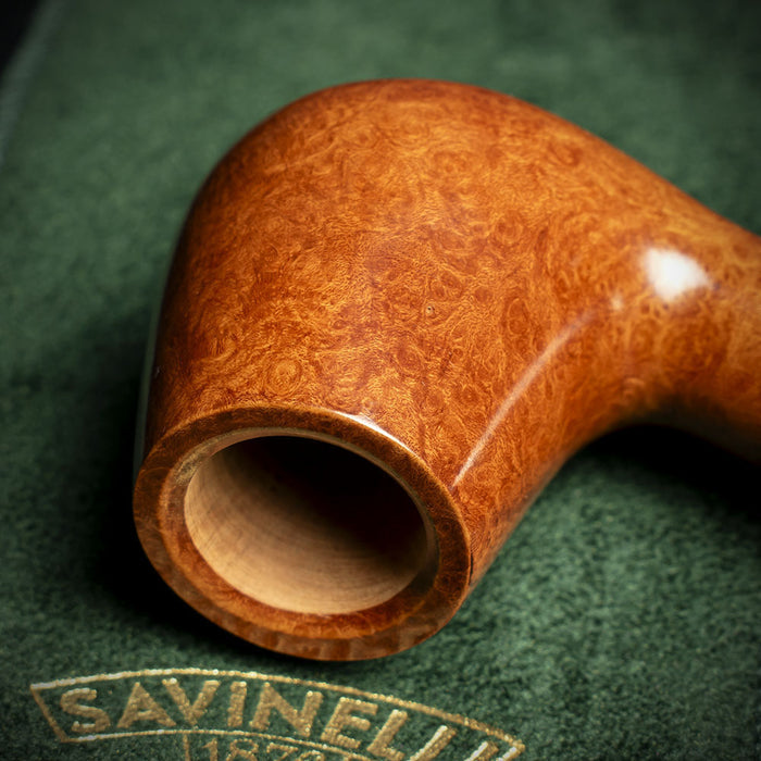 Savinelli Foresta Smooth Natural 628 - 6mm Briar Pipe