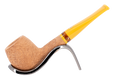 Savinelli Ghibli Rusticated Natural 207 - 6mm Briar Pipe