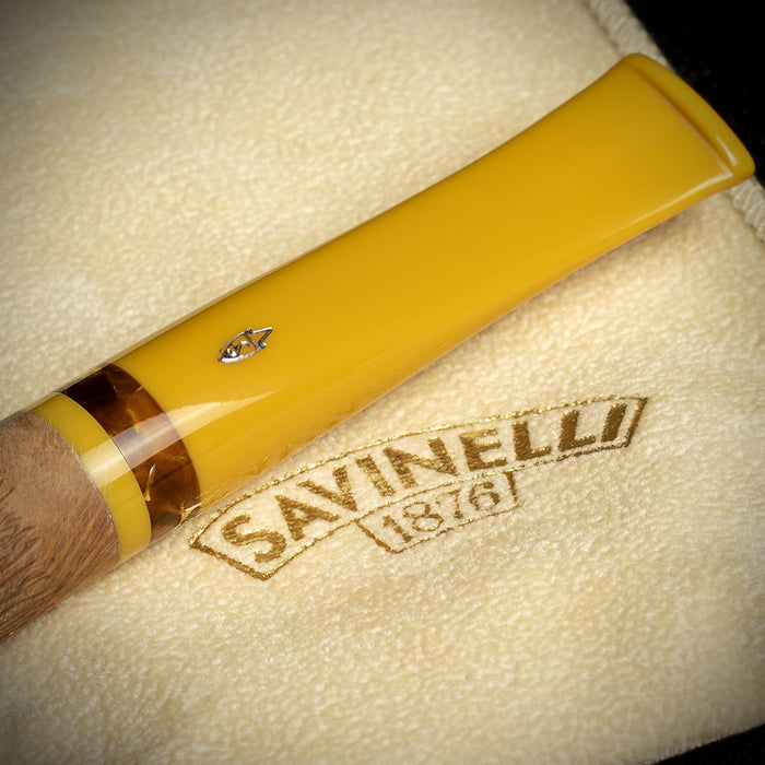 Savinelli Ghibli Rusticated Natural 207 - 6mm Briar Pipe