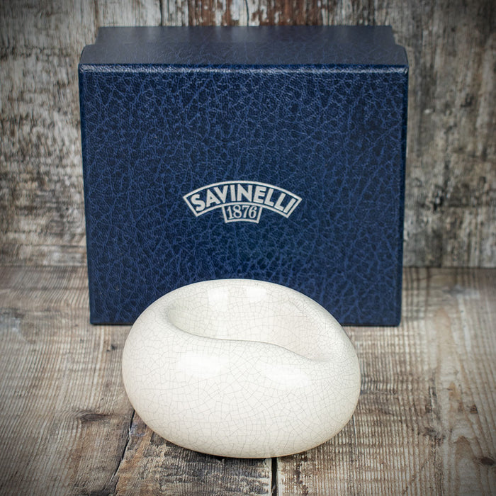Savinelli Goccia Ceramic Pipe Stand White