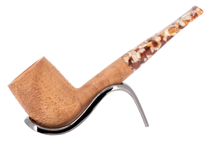 Savinelli Granola Rusticated 111 - 6mm Briar Pipe