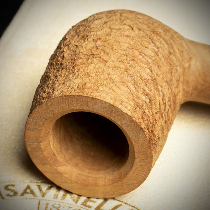 Savinelli Granola Rusticated 111 - 6mm Briar Pipe