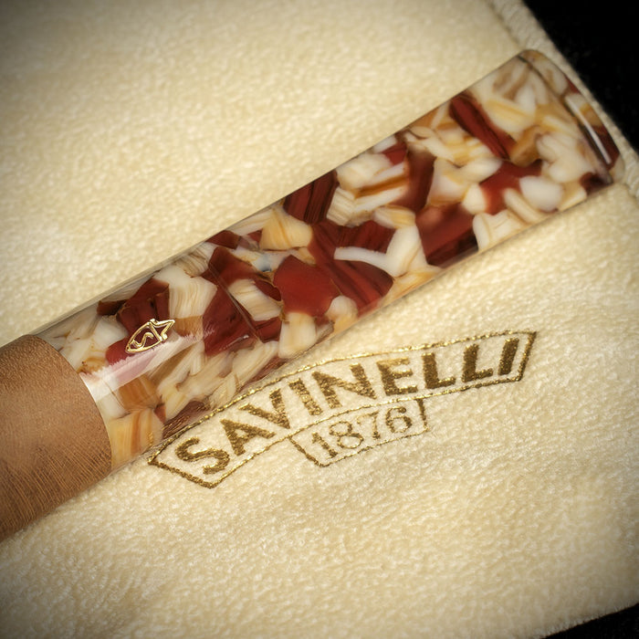 Savinelli Granola Rusticated 127 - 6mm Briar Pipe
