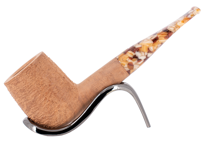 Savinelli Granola Rusticated 141 - 6mm Briar Pipe