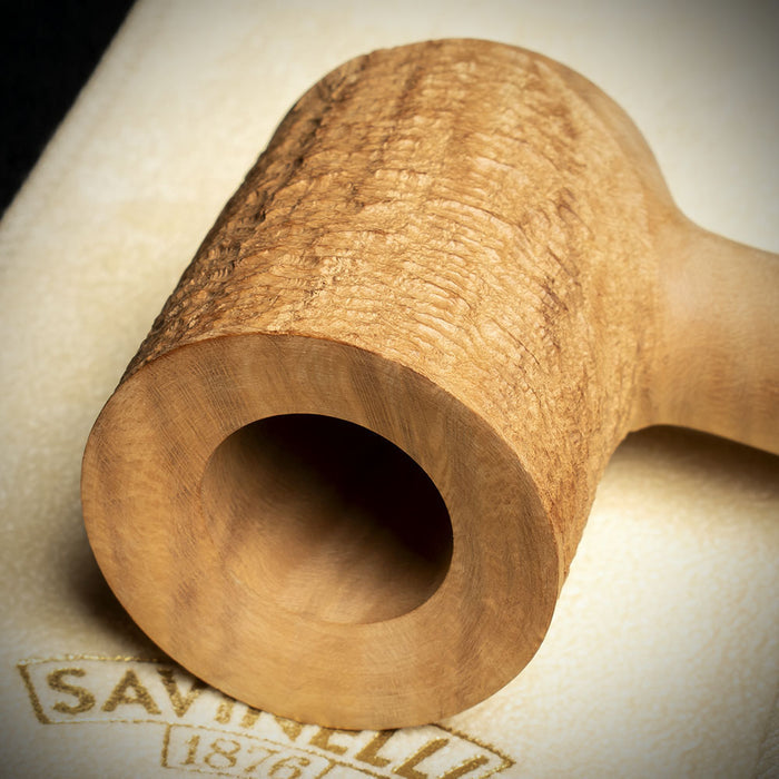 Savinelli Granola Rusticated 311 - 6mm Briar Pipe
