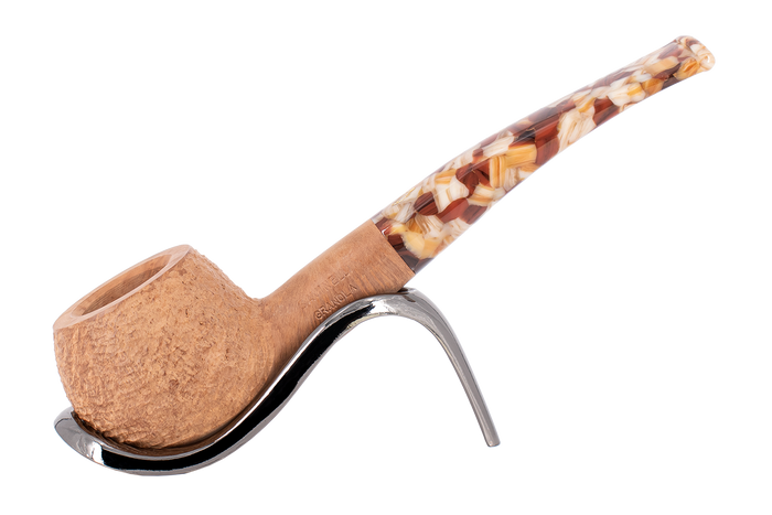 Savinelli Granola Rusticated 315 - 6mm Briar Pipe