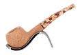 Savinelli Granola Rusticated 315 - 6mm Briar Pipe