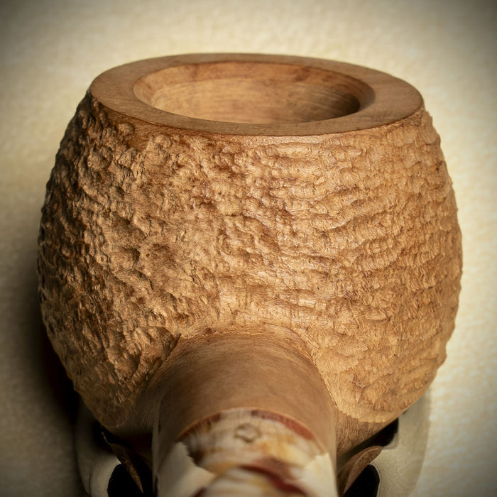 Savinelli Granola Rusticated 315 - 6mm Briar Pipe