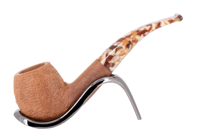 Savinelli Granola Rusticated 626 - 6mm Briar Pipe