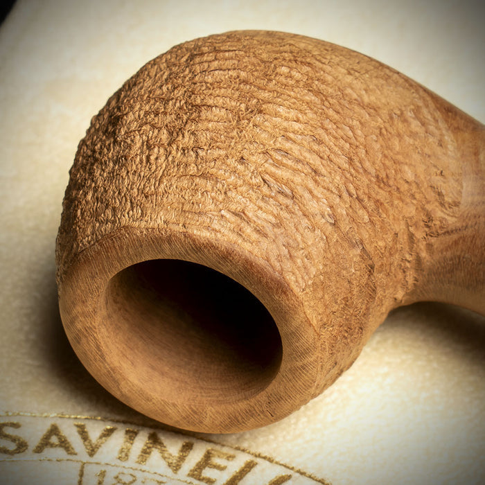 Savinelli Granola Rusticated 626 - 6mm Briar Pipe