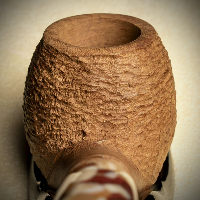Savinelli Granola Rusticated 626 - 6mm Briar Pipe