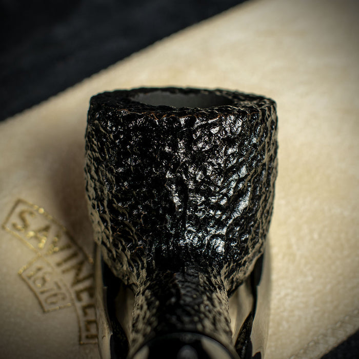 Savinelli Mini Bocch 6mm Briar Pipe - Rustic 128
