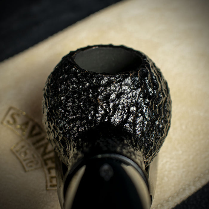 Savinelli Mini Bocch 6mm Briar Pipe - Rustic 321