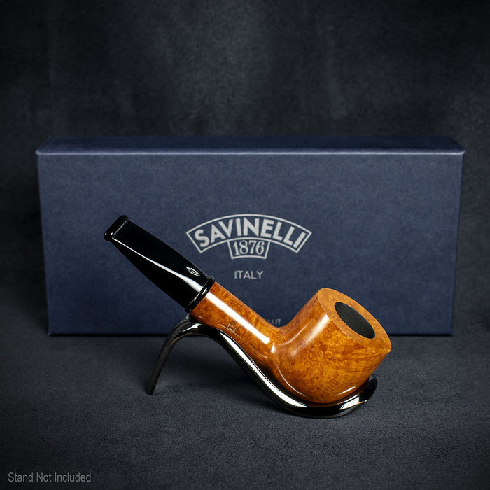 Savinelli Mini Liscia Bocch 6mm Briar Pipe - Smooth 128