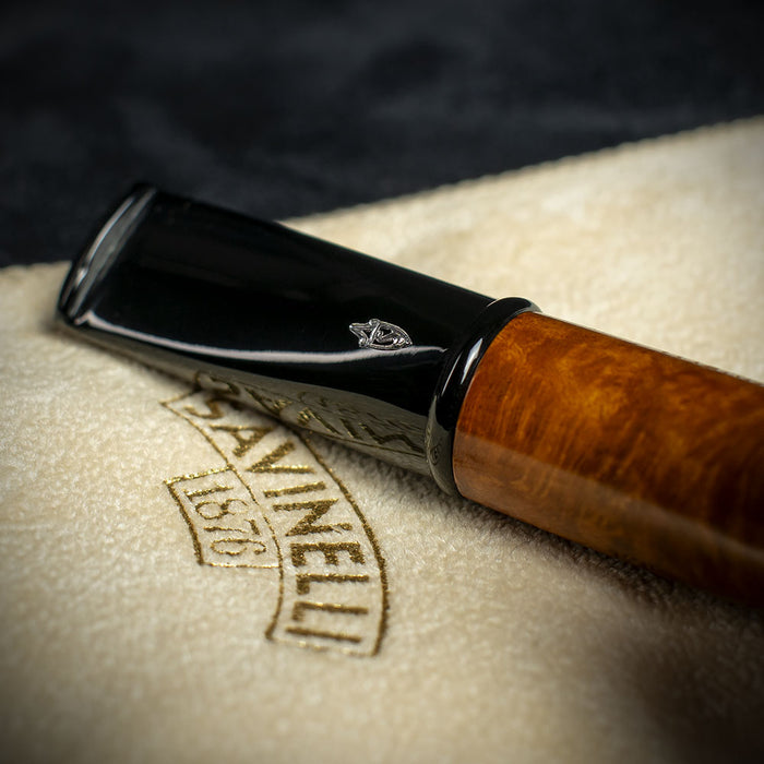 Savinelli Mini Liscia Bocch 6mm Briar Pipe - Smooth 128