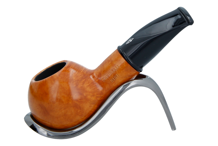 Savinelli Mini Liscia Bocch 6mm Briar Pipe - Smooth 321