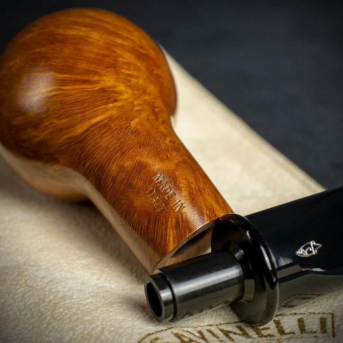 Savinelli Mini Liscia Bocch 6mm Briar Pipe - Smooth 321