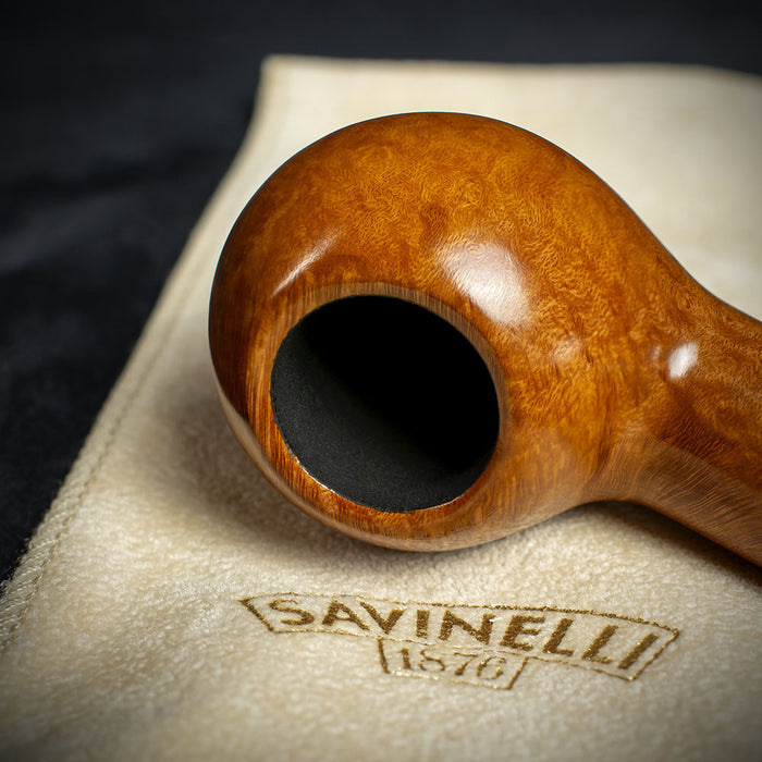 Savinelli Mini Liscia Bocch 6mm Briar Pipe - Smooth 321