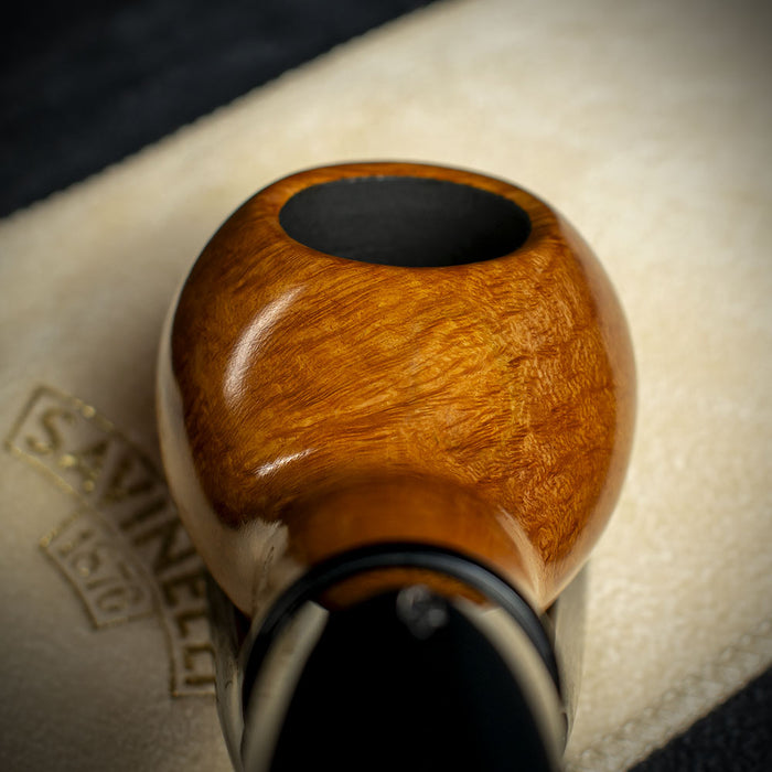 Savinelli Mini Liscia Bocch 6mm Briar Pipe - Smooth 321