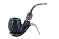Savinelli Morellina Rustic Black 614R - 6mm Briar Pipe