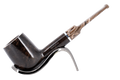 Savinelli Morellina Smooth Brown 114S - 6mm Briar Pipe