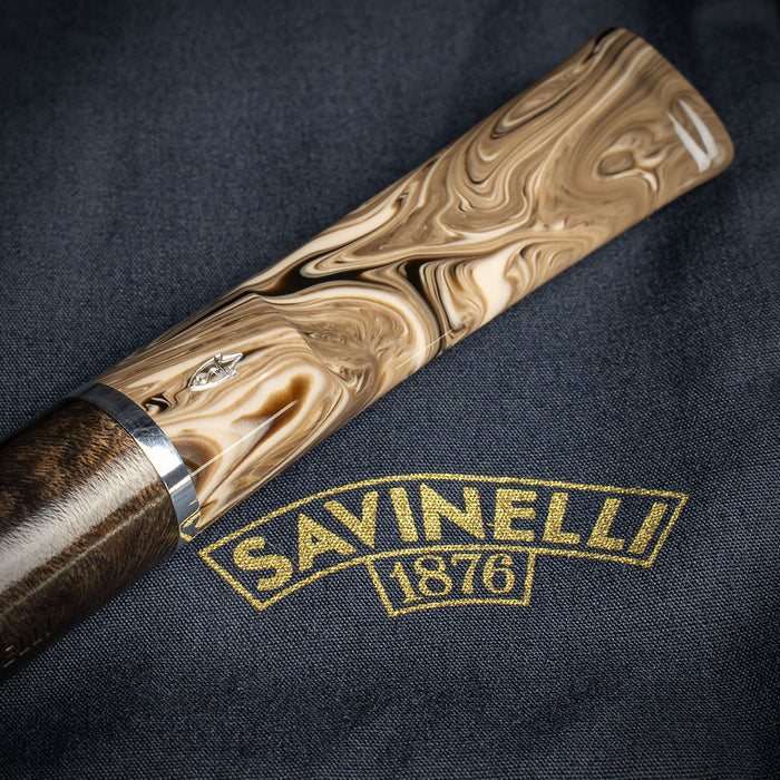Savinelli Morellina Smooth Brown 114S - 6mm Briar Pipe