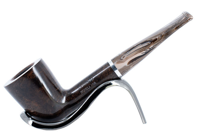 Savinelli Morellina Smooth Brown 409 - 6mm Briar Pipe
