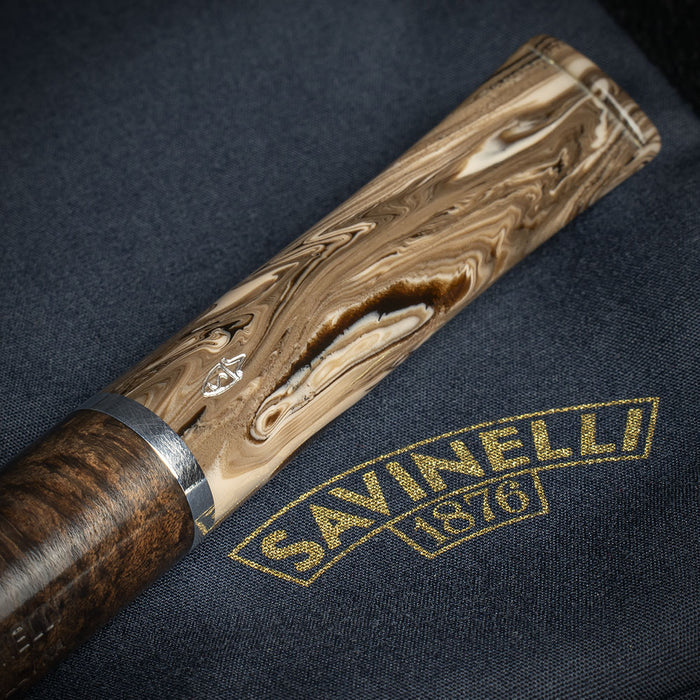 Savinelli Morellina Smooth Brown 409 - 6mm Briar Pipe