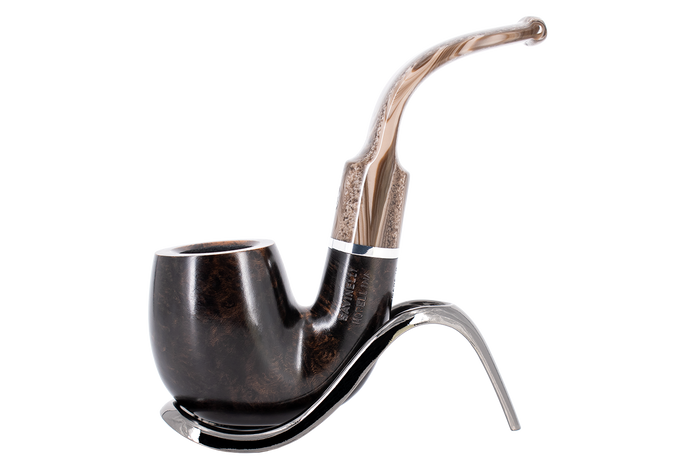 Savinelli Morellina Smooth Brown 614S - 6mm Briar Pipe