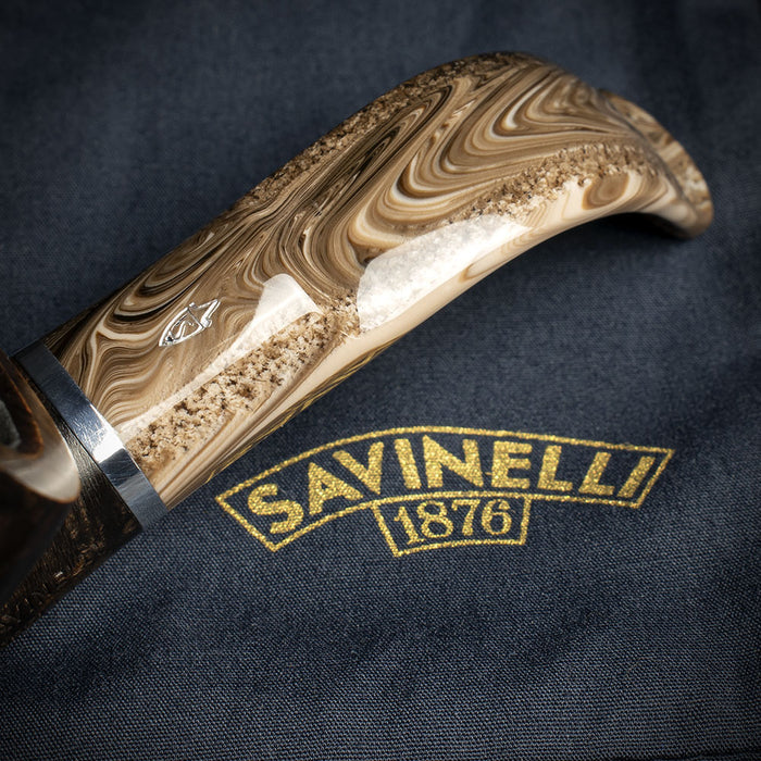 Savinelli Morellina Smooth Brown 614S - 6mm Briar Pipe