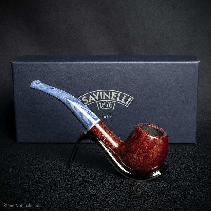 Savinelli Oceano Smooth 626 - 6mm Briar Pipe