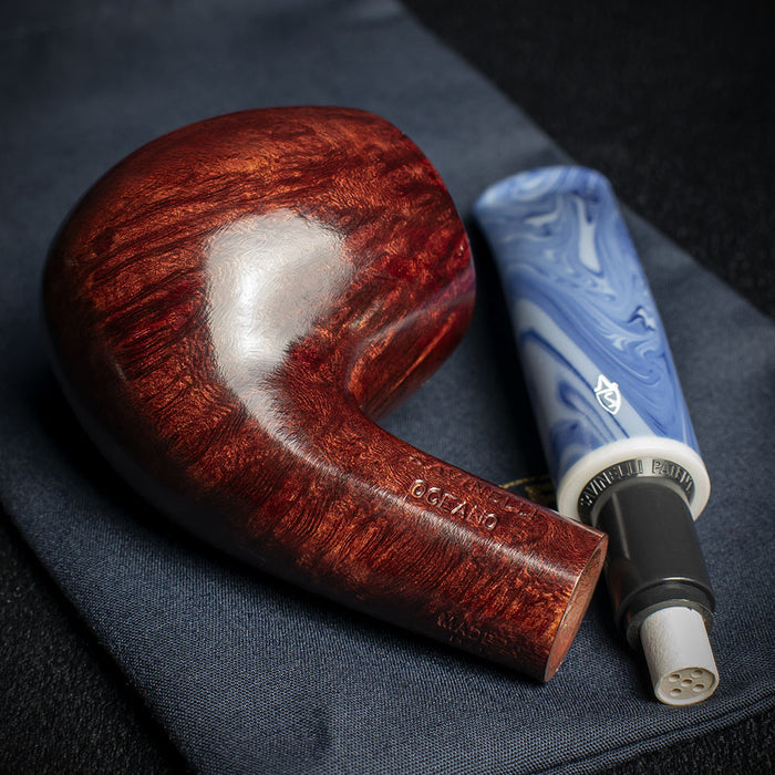 Savinelli Oceano Smooth 626 - 6mm Briar Pipe