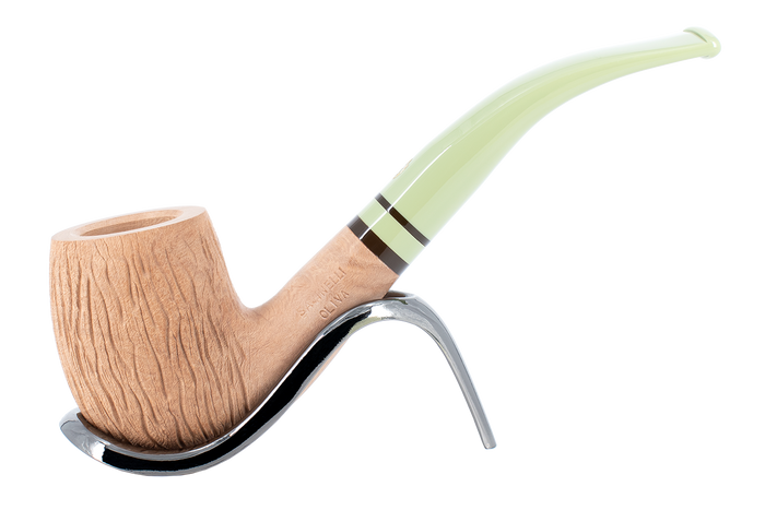 Savinelli Oliva Natural Rustic 606 - 6mm Briar Pipe