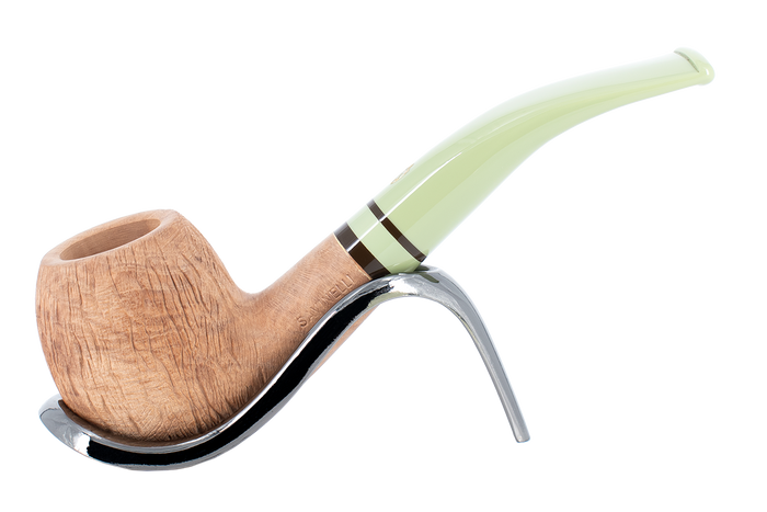 Savinelli Oliva Natural Rustic 626 - 6mm Briar Pipe