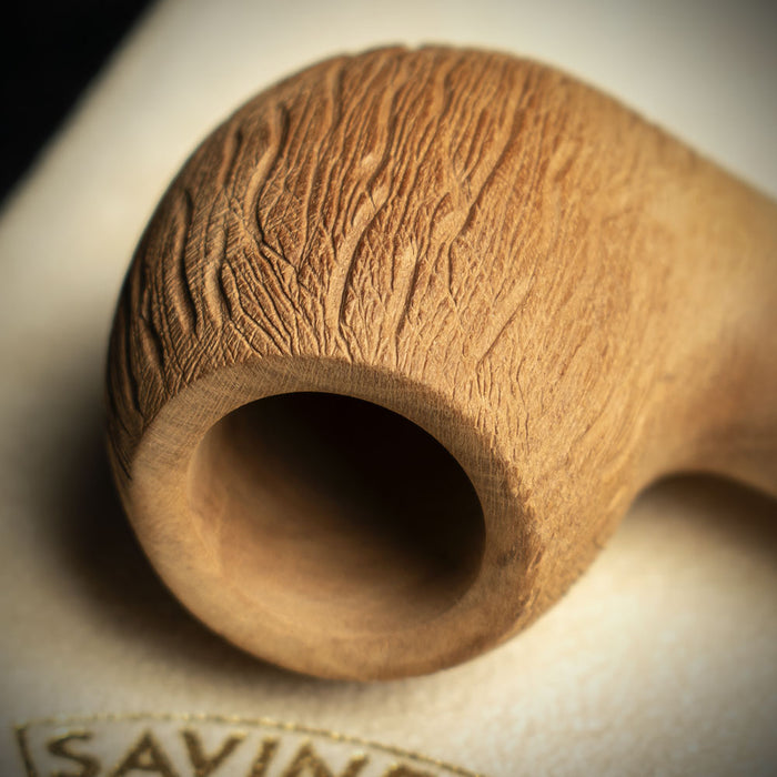 Savinelli Oliva Natural Rustic 626 - 6mm Briar Pipe