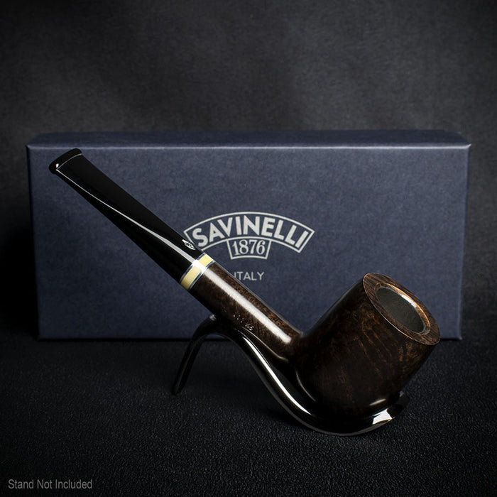 Savinelli Oscar Liscia Marrone Scuro 111 - Briar Pipe