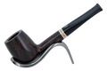 Savinelli Oscar Liscia Marrone Scuro 128 - Briar Pipe