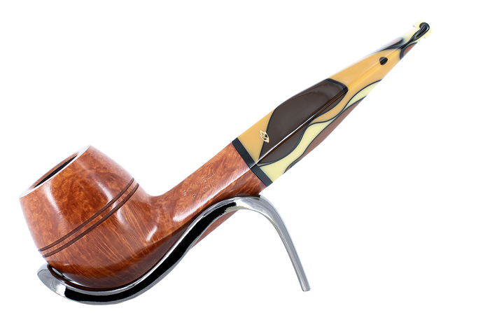 Savinelli Paloma Smooth Brown 510 - 6mm Briar Pipe