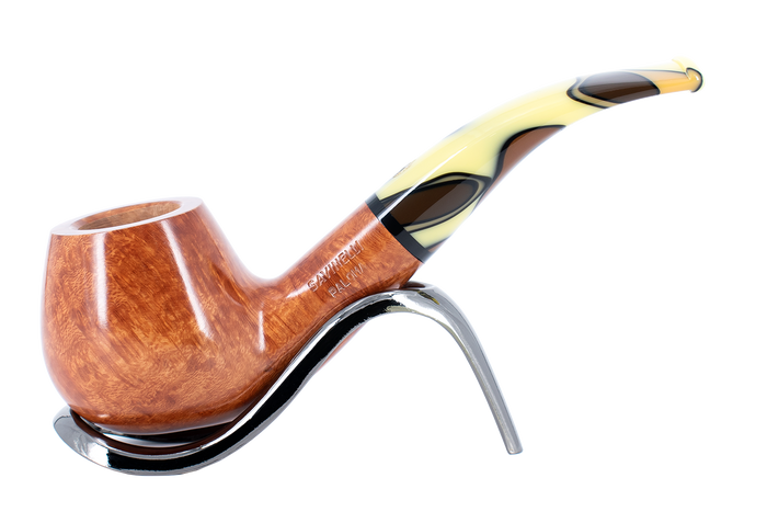 Savinelli Paloma Smooth Brown 645 - 6mm Briar Pipe