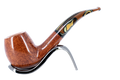 Savinelli Paloma Smooth Brown 677 - 6mm Briar Pipe