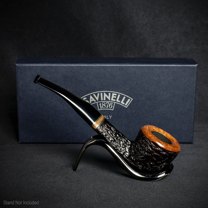 Savinelli Porto Cervo Rustic 305 - 6mm Briar Pipe