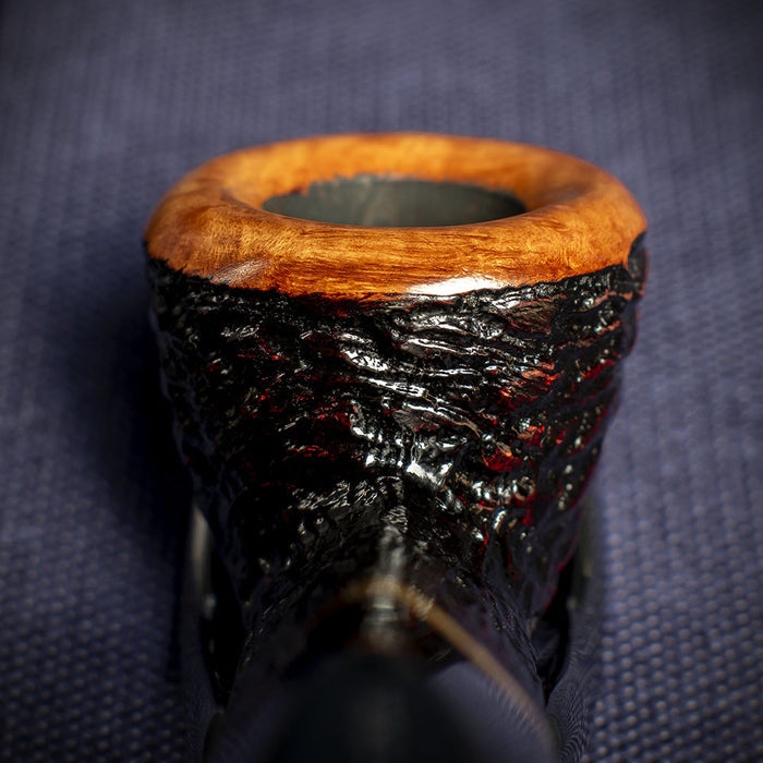 Savinelli Porto Cervo Rustic 305 - 6mm Briar Pipe