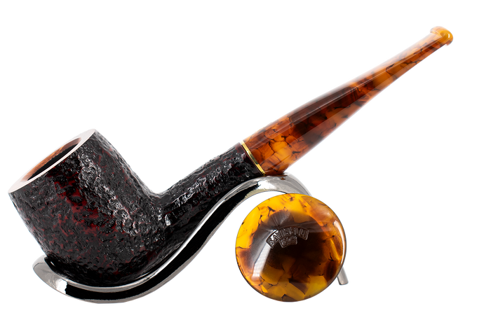 Savinelli Tortuga Rustic Shape No.106 - 6mm Briar Pipe