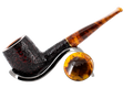 Savinelli Tortuga Rustic Shape No.106 - 6mm Briar Pipe