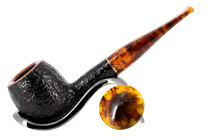 Savinelli Tortuga Rustic Shape No.207 - 6mm Briar Pipe