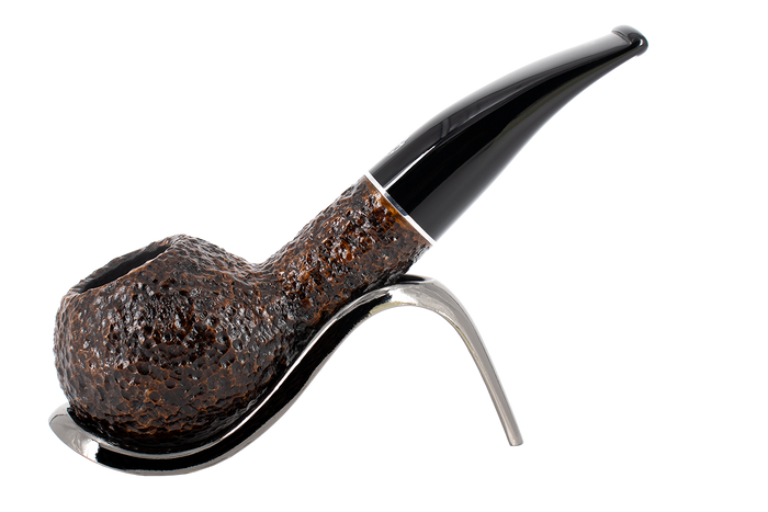 Savinelli Tre Rusticated Briar Pipe - 321