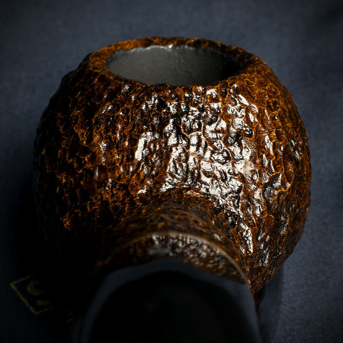 Savinelli Tre Rusticated Briar Pipe - 321